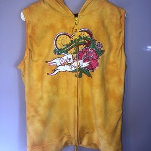 Baby Phat Yellow zip up